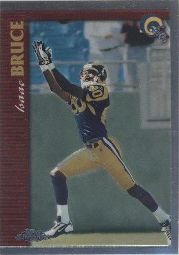1997 Topps Chrome Isaac Bruce #10