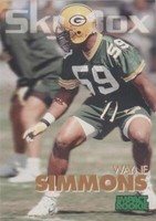 1993 Skybox Impact Wayne Simmons #375