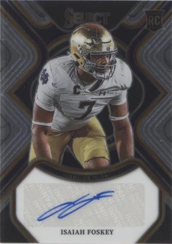 2023 Panini Select Draft Picks Isaiah Foskey #RS-IFO