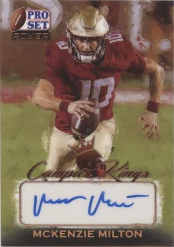 2021 Leaf Pro Set Power McKenzie Milton #CK-MM1