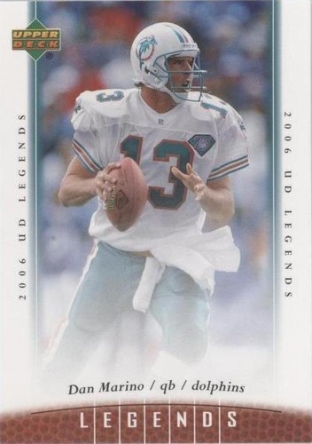 2006 UD Legends Dan Marino #4