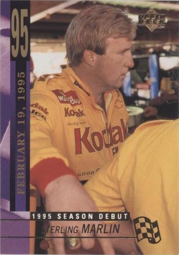 1995 Upper Deck - Sterling Marlin #230
