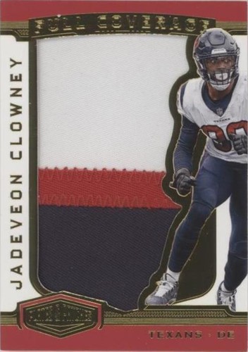 2018 Panini Plates & Patches Jadeveon Clowney #FC-JC