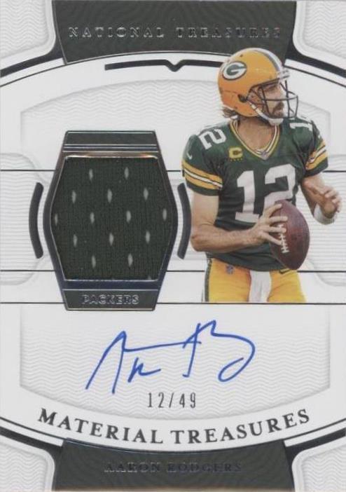 2021 Panini National Treasures Football Trading Cards for