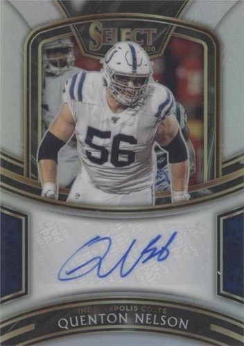 2020 Panini Select Quenton Nelson #SI-QNE