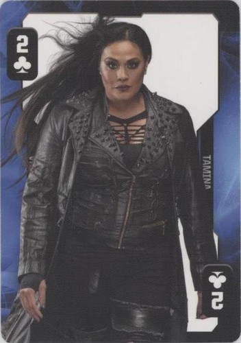 2019 Aquarius WWE Divas Evolution Playing Cards - Tamina Snuka #2C