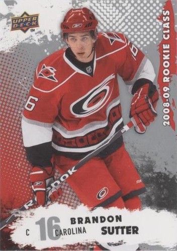 2008-09 Upper Deck Rookie Class - Brandon Sutter #45