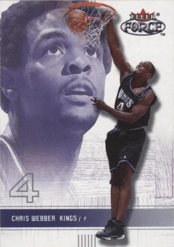 2001-02 Fleer Force - Chris Webber #36