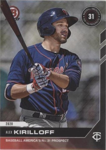 2020 Bowman Next Topps Now Baseball America's Top 100 Prospects - Alex Kirilloff #T56