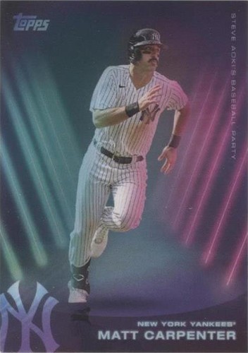 2022 Topps X Steve Aoki - Matt Carpenter #167