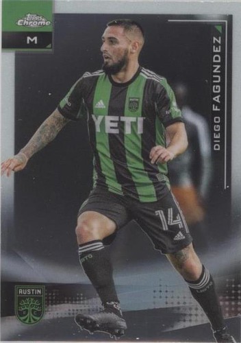 2021 Topps Chrome MLS Diego Fagundez #134