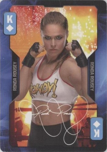 2019 Aquarius WWE Divas Evolution Playing Cards - Ronda Rousey #KD