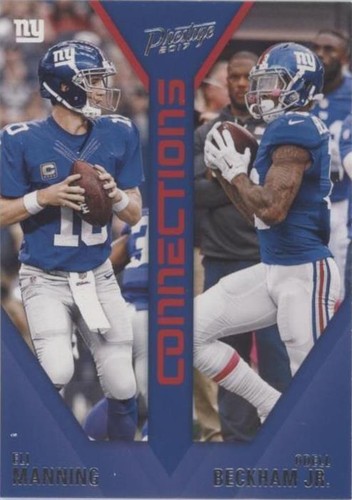 2017 Panini Prestige Eli Manning Odell Beckham Jr. #4