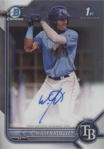2022 Bowman Chrome - Willy Vasquez #CPA-WVZ
