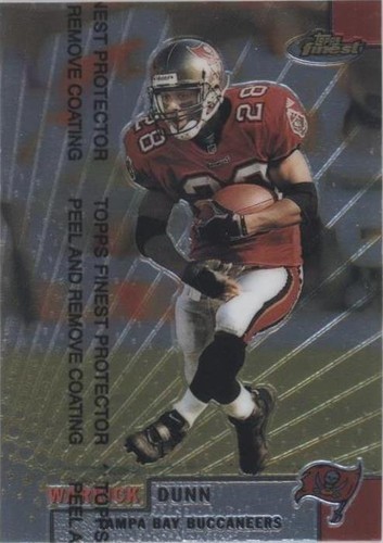 1999 Topps Finest Warrick Dunn #9