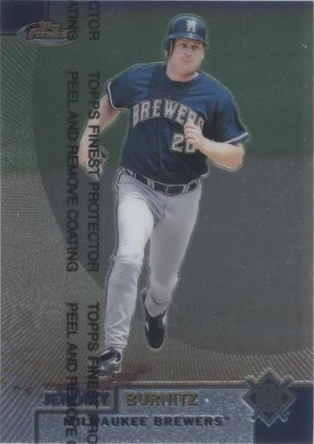 1999 Topps Finest - Jeromy Burnitz #32