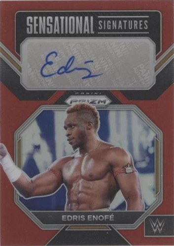2023 Panini Prizm WWE - Edris Enofe #SN-EEF
