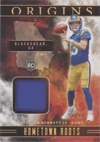 2023 Panini Origins Stetson Bennett #HR-SB