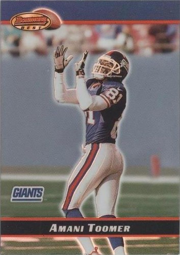 2000 Bowman's Best Amani Toomer #89