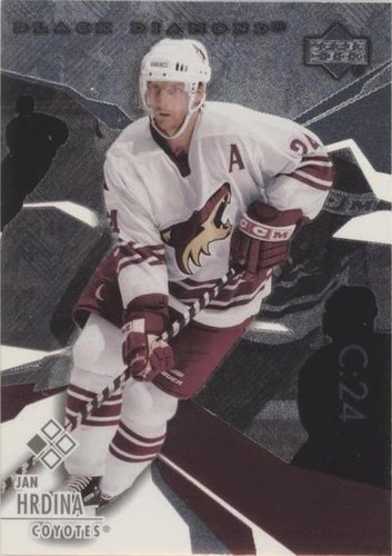 2003-04 Upper Deck Black Diamond - Jan Hrdina #48