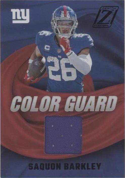 2022 Panini Zenith Saquon Barkley #CG-13