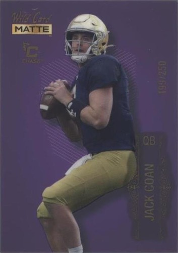 Jack Coan Trading Cards