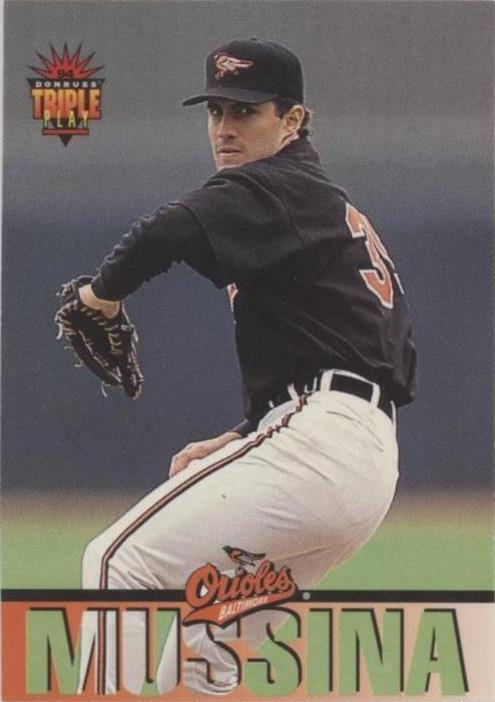 Donruss Triple Play 1994 - Mike Mussina #157