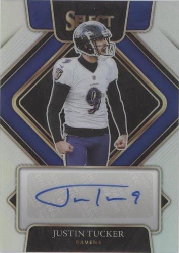 2021 Panini Select Justin Tucker #SIP-JTU