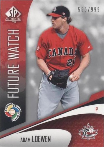 2006 SP Authentic - Adam Loewen #WBC-11