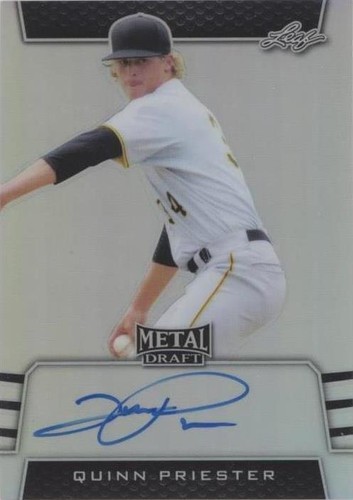2019 Leaf Metal Draft - Quinn Priester #BA-QP1