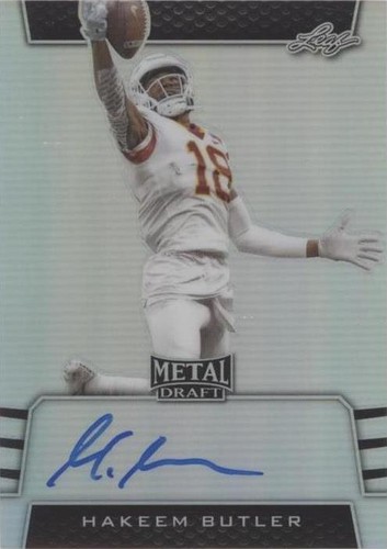 2019 Leaf Metal Draft Hakeem Butler #BA-HB1