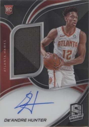NBA カード DeAndre Hunter RC直筆サイン DE'ANDRE HUNTER 2019-20 Panini NBA Hoops ROOKIE RC IN HAND