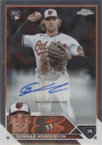 2023 Topps Chrome Update Series - Gunnar Henderson #AC-GH