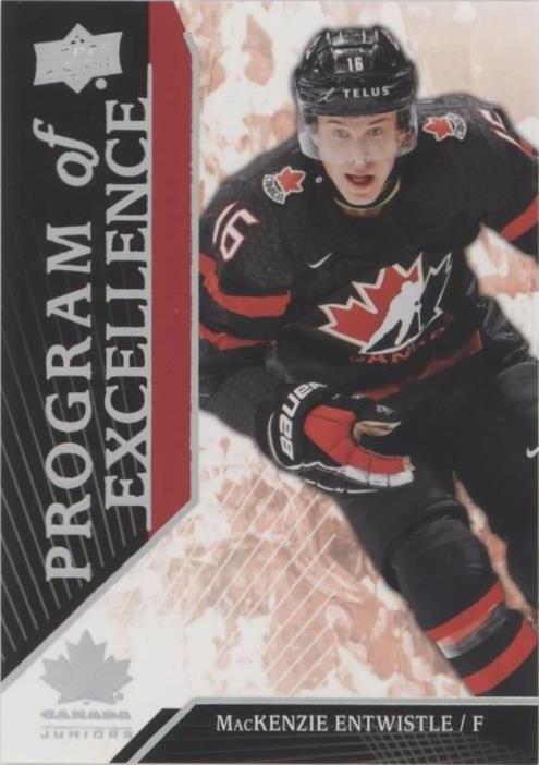 2019 Upper Deck Team Canada Juniors - MacKenzie Entwistle #137