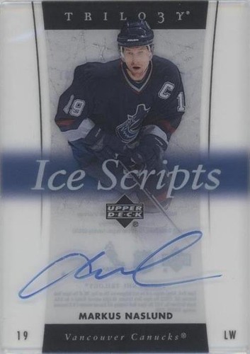 2005-06 Upper Deck Trilogy - Markus Naslund #IS-MN
