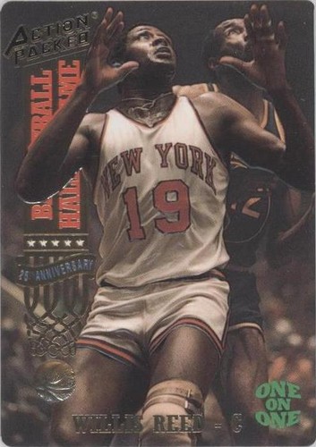 WILLIS REED SIGNED AUTOGRAPHED 1993 ACTION PACKED CARD New