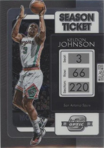 2021-22 Panini Contenders Optic - Keldon Johnson #99