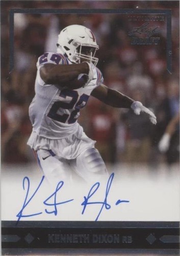 2016 Leaf Ultimate Draft Kenneth Dixon #GLR-KD1