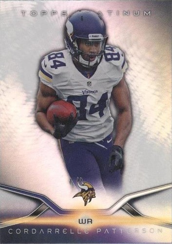 2014 Topps Platinum Cordarrelle Patterson #15