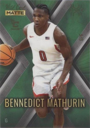 2022-23 Wild Card Matte Draft - Bennedict Mathurin #MXP-4