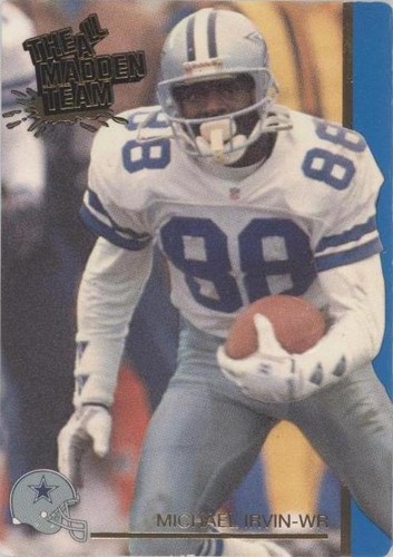 1991 Action Packed The All-Madden Team Michael Irvin #41
