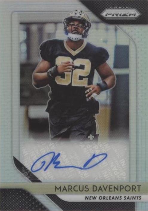 2018 Panini Prizm Marcus Davenport #RA-MD