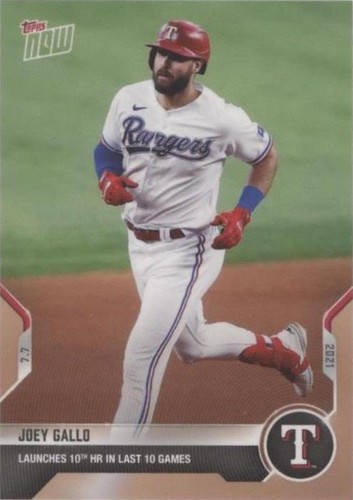2021 Topps Now - Joey Gallo #471