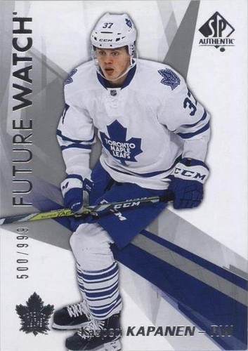 2016-17 SP Authentic - Kasperi Kapanen #126