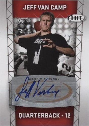 2011 SAGE Hit Jeff Van Camp #A13