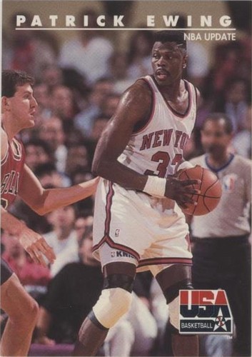 Mitchell & Ness #6 Patrick Ewing Navy USA Basketball 1992