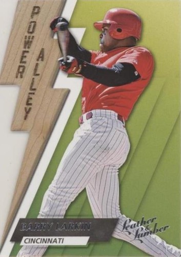 2019 Panini Leather & Lumber - Barry Larkin #PA-5