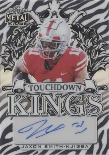 2022 Leaf Metal Draft Jaxon Smith-Njigba #TK-JSN