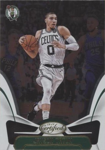 2018-19 Panini Certified - Jayson Tatum #22