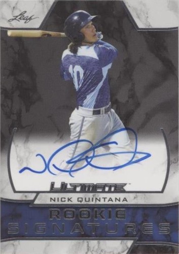 2019 Leaf Ultimate - Nick Quintana #RS-NQ1